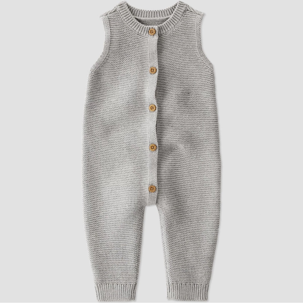 Little Planet by Carter’s Organic Cotton Knit Sleeveless Jumper